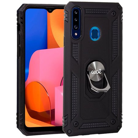 Capa COOL para Samsung A207 Galaxy A20s Hard Ring Preto