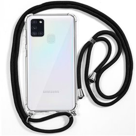 Capa COOL para Samsung A217 Galaxy A21s Cordão Preto