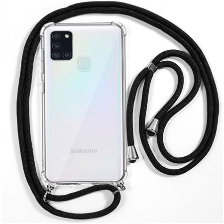 Capa COOL para Samsung A217 Galaxy A21s Cordão Preto