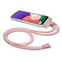 Capa COOL para Samsung A226 Galaxy A22 5G Cordão Rosa