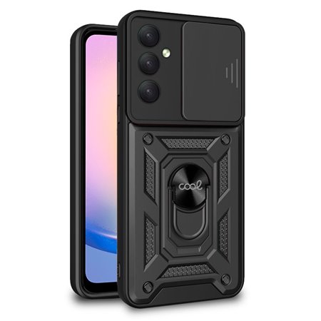 Capa COOL para Samsung A256 Galaxy A25 5G Hard Ring Preto