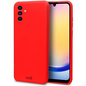 Capa COOL para Samsung A256 Galaxy A25 5G Vermelho