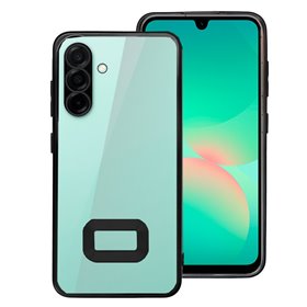 Capa COOL para Samsung A266 Galaxy A26 5G Borde Metálico (Preto)