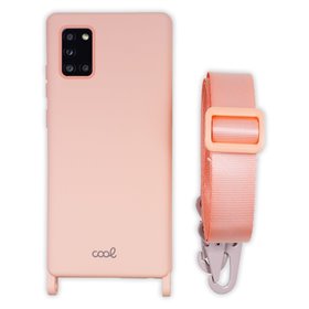 Capa COOL para Samsung A315 Galaxy A31 Fita Rosa