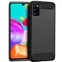 Capa COOL para Samsung A415 Galaxy A41 Carbono Preto