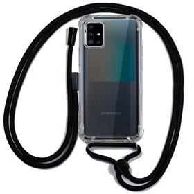 Capa COOL para Samsung A516 Galaxy A51 5G Cordão Preto