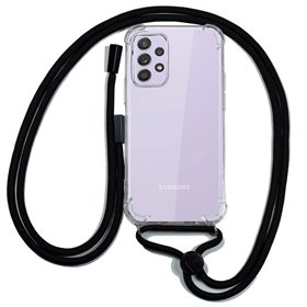Capa COOL para Samsung A525 Galaxy A52 / A52 5G / A52s 5G Cordão Preto