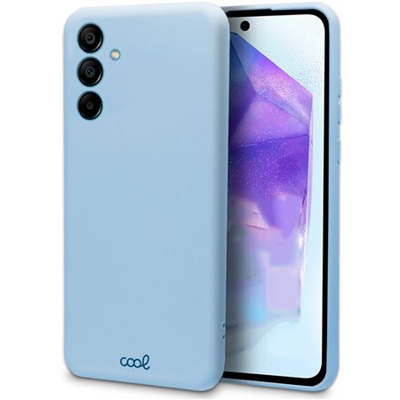 Capa COOL para Samsung A556 Galaxy A55 5G Azul Céu