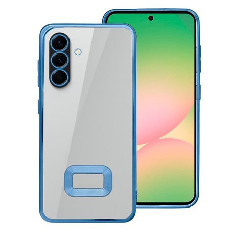 Capa COOL para Samsung A566 Galaxy A56 5G Borde Metálico (Azul)