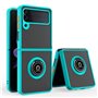 Capa COOL para Samsung F926 Galaxy Z Flip 3 Hard Ring Azul Céu