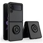 Capa COOL para Samsung F926 Galaxy Z Flip 3 Hard Ring Preto