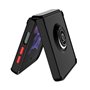 Capa COOL para Samsung F926 Galaxy Z Flip 3 Hard Ring Preto