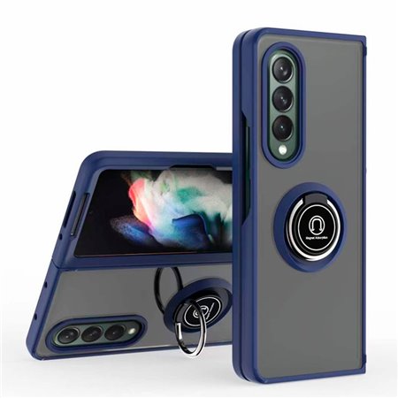 Capa COOL para Samsung F926 Galaxy Z Fold 3 Hard Ring Azul