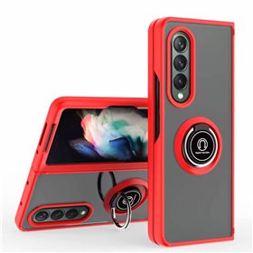 Capa COOL para Samsung F926 Galaxy Z Fold 3 Hard Ring Vermelho