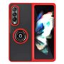 Capa COOL para Samsung F926 Galaxy Z Fold 3 Hard Ring Vermelho
