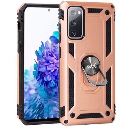 Capa COOL para Samsung G780 Galaxy S20 FE Hard Ring Rose Gold