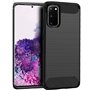 Capa COOL para Samsung G980 Galaxy S20 Carbono Preto