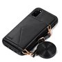 Capa COOL para Samsung G980 Galaxy S20 Carteira Preto