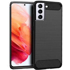 Capa COOL para Samsung G990 Galaxy S21 Carbono Preto