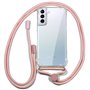 Capa COOL para Samsung G990 Galaxy S21 Cordão Rosa