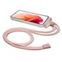 Capa COOL para Samsung G990 Galaxy S21 Cordão Rosa