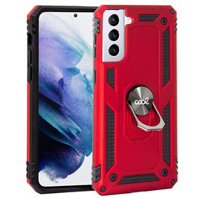 Capa COOL para Samsung G996 Galaxy S21 Plus Hard Ring Vermelho