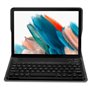 Capa COOL para Samsung Galaxy Tab A8 X200 / X205 Couro Sintético Teclado Bluetooth Preto 10.5 polegadas