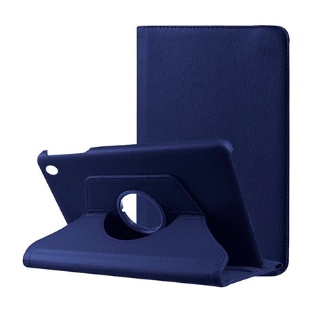 Capa COOL para Samsung Galaxy Tab A9 X110 Couro Sintético Azul 8.7 polegadas