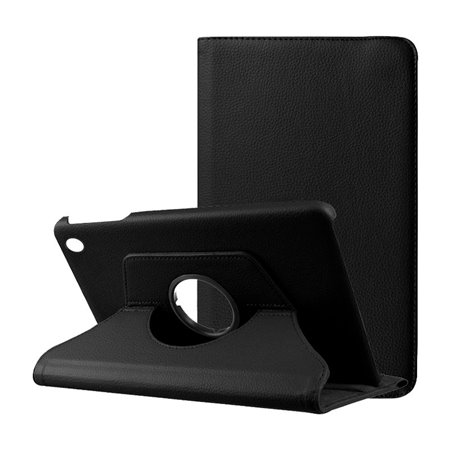 Capa COOL para Samsung Galaxy Tab A9 X110 Couro Sintético Preto 8.7 polegadas
