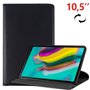Capa COOL para Samsung Galaxy Tab S5e T720 / T725 Couro Sintético Preto 10.5 polegadas