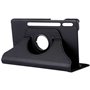 Capa COOL para Samsung Galaxy Tab S7 Plus / Tab S8 Plus Couro Sintético Preto 12.4 polegadas