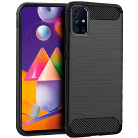 Capa COOL para Samsung M317 Galaxy M31s Carbono Preto
