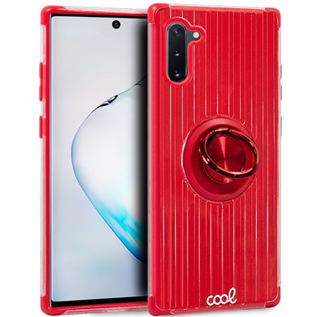 Capa COOL para Samsung N970 Galaxy Note 10 Hard Ring Vermelho