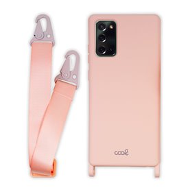 Capa COOL para Samsung N980 Galaxy Note 20 Fita Rosa