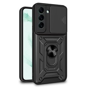 Capa COOL para Samsung S906 Galaxy S22 Plus Hard Ring Preto
