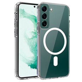 Capa COOL para Samsung S906 Galaxy S22 Plus Magnética Transparente