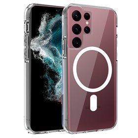 Capa COOL para Samsung S908 Galaxy S22 Ultra Magnética Transparente