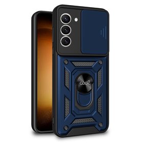 Capa COOL para Samsung S911 Galaxy S23 Hard Ring Marinho