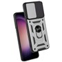 Capa COOL para Samsung S916 Galaxy S23 Plus Hard Ring Prata