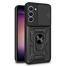 Capa COOL para Samsung S916 Galaxy S23 Plus Hard Ring Preto