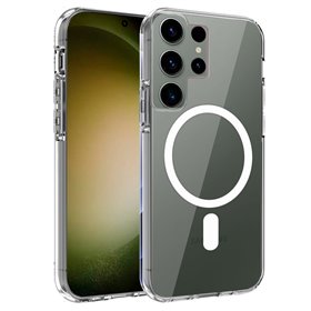 Capa COOL para Samsung S918 Galaxy S23 Ultra Magnética Transparente