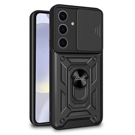 Capa COOL para Samsung S921 Galaxy S24 / S25 Hard Ring Preto