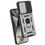 Capa COOL para Samsung S928 Galaxy S24 Ultra Hard Ring Prata