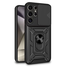 Capa COOL para Samsung S928 Galaxy S24 Ultra Hard Ring Preto