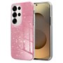 Capa COOL para Samsung S938 Galaxy S25 Ultra Glitter Rosa
