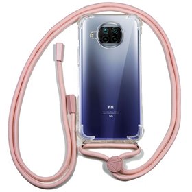 Capa COOL para Xiaomi Mi 10T Lite Cordão Rosa