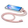 Capa COOL para Xiaomi Mi 10T Lite Cordão Rosa