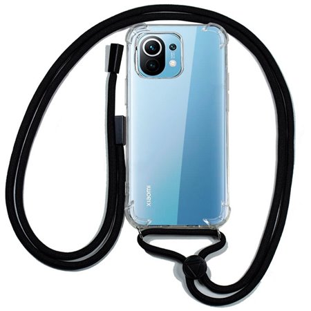 Capa COOL para Xiaomi Mi 11 / Mi 11 Pro Cordão Preto