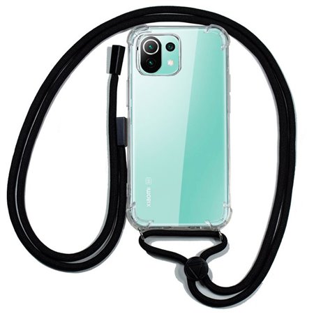 Capa COOL para Xiaomi Mi 11 Lite / Mi 11 Lite 5G Cordão Preto