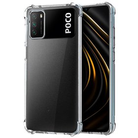 Capa COOL para Xiaomi Pocophone M3 / Redmi 9T AntiShock Transparente